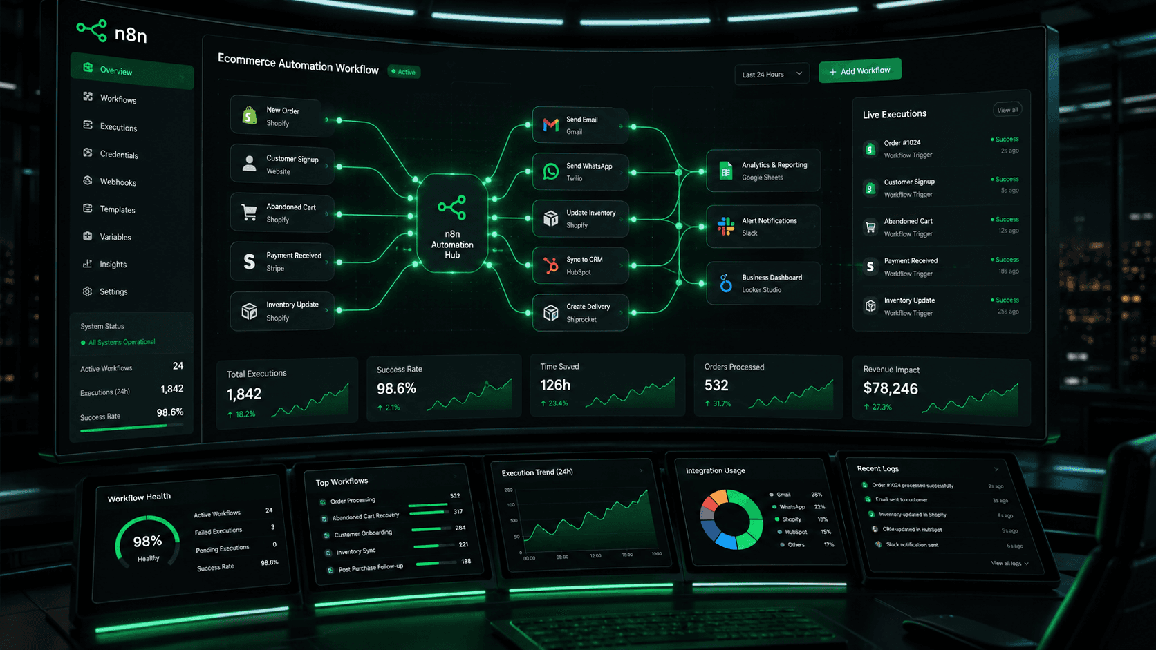 eCommerce automation visual